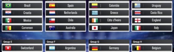 Full 2014 World Cup draw